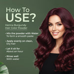 Load image into Gallery viewer, Zeba Zulf-e-Henna Hair Color Powder burgundy