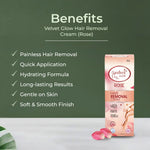 Load image into Gallery viewer, Velvet Glow Hair Removal Cream Rose