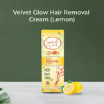 Load image into Gallery viewer, Velvet Glow Hair Removal Cream Lemon