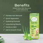 Load image into Gallery viewer, Velvet Glow Hair Removal Cream Aleovera